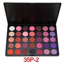 Load image into Gallery viewer, 35 Colors eyeshadow pallete Glitter Makeup Matte Eye shadow Long-lasting make up palette maquillage paleta de sombra Eyeshadow