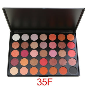 35 Colors eyeshadow pallete Glitter Makeup Matte Eye shadow Long-lasting make up palette maquillage paleta de sombra Eyeshadow