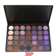 Load image into Gallery viewer, 35 Colors eyeshadow pallete Glitter Makeup Matte Eye shadow Long-lasting make up palette maquillage paleta de sombra Eyeshadow