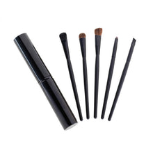 Load image into Gallery viewer, BBL 5pcs Travel Portable Mini Eye Makeup Brushes Set Smudge Eyeshadow Eyeliner Eyebrow Brush Lip Make Up Brush kit Professional