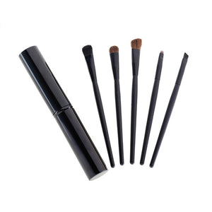 BBL 5pcs Travel Portable Mini Eye Makeup Brushes Set Smudge Eyeshadow Eyeliner Eyebrow Brush Lip Make Up Brush kit Professional