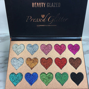 BEAUTY GLAZED Makeup Eyeshadow Palette 63 Color Pressed Glitter Matte Make up Eye Shadow Remastered Eyeshadow Pallete Set