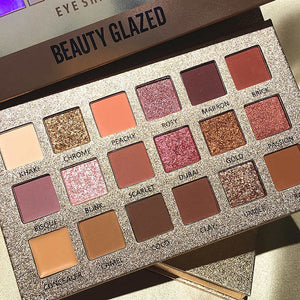 Beauty Glazed 18/16/14 Colors Natural Matte Eyeshadow Palette Nude Glitter Eye Shadow Makeup Pallete Waterproof Eye Makeup TSLM2