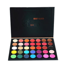 Load image into Gallery viewer, Beauty Glazed 35 Colors Makeup Eyeshadow Palette Highlighter Shimmer Waterproof Make Up Pigment Eye Shadow Pallete Powder