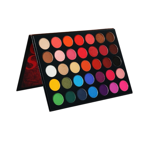 Beauty Glazed 35 Colors Makeup Eyeshadow Palette Shimmer Matte High Pigented Long Lasting Make up Eye Shadow Pallete