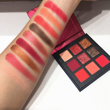 Load image into Gallery viewer, Beauty Glazed 9 Colors Eye Shadow Palette Natural Shimmer Matte Eyeshadow Powder Professional Eyes Makeup Pallete Maquiagem