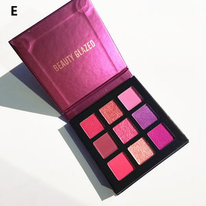 Beauty Glazed Makeup Eyeshadow Palette 18 Colors the Weather Collection Matte Shimmer Glitter Pigment Eye Shadow Makeup Pallete