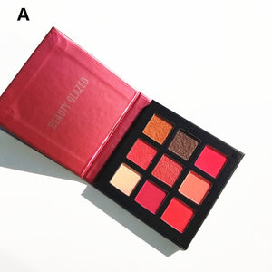 Beauty Glazed Makeup Eyeshadow Palette 18 Colors the Weather Collection Matte Shimmer Glitter Pigment Eye Shadow Makeup Pallete