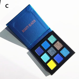 Beauty Glazed Makeup Eyeshadow Palette 18 Colors the Weather Collection Matte Shimmer Glitter Pigment Eye Shadow Makeup Pallete