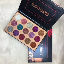 Load image into Gallery viewer, Beauty Glazed Makeup Pallete 15 Color Glitters Injections Pressed  Eyeshadow Pallete Diamond  Make Up Eye Shadow Magnet Palette
