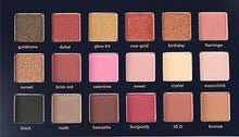 Load image into Gallery viewer, Beauty Glazed Makeup Pallete 15 Color Glitters Injections Pressed  Eyeshadow Pallete Diamond  Make Up Eye Shadow Magnet Palette