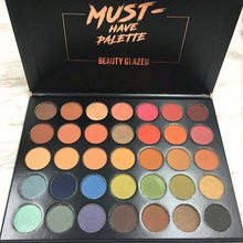 Load image into Gallery viewer, Beauty Glazed Makeup Pallete 15 Color Glitters Injections Pressed  Eyeshadow Pallete Diamond  Make Up Eye Shadow Magnet Palette