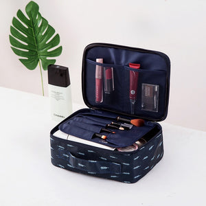 Brand organizer travel fashion lady cosmetics cosmetic bag beautician storage bags large capacity Women makeup bag H127