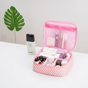 Brand organizer travel fashion lady cosmetics cosmetic bag beautician storage bags large capacity Women makeup bag H127