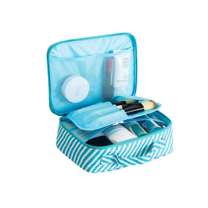 Brand organizer travel fashion lady cosmetics cosmetic bag beautician storage bags large capacity Women makeup bag H127