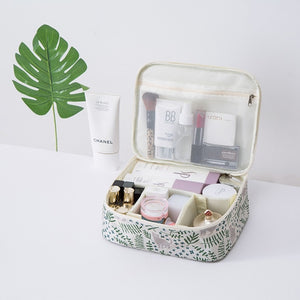 Brand organizer travel fashion lady cosmetics cosmetic bag beautician storage bags large capacity Women makeup bag H127