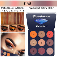 Load image into Gallery viewer, Bright Colors Matte  Eyeshadow Makeup Pallete - Long lasting and High Pigment Silky Powder Eye Shadow Cosmetics Set