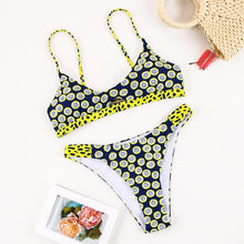 Load image into Gallery viewer, Dot Patchwork Bandeau Bikini 2019 High Quality Push Up Bikinis Female Bikini Set Swimsuit Women&#39;S Beach Feminino May Biquinis