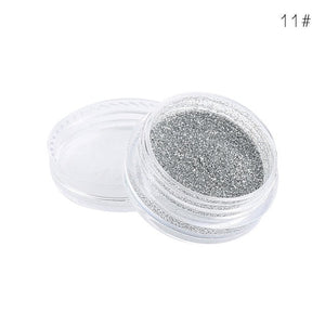 Dropship 1pc Glitter Shimmer Eyeshadow Makeup Powder 24 Single Color Pigment Easywear Waterproof Eye Shimmer Shadow Powder TSLM1