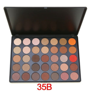 Eye shadow pallete 35 Colors Glitter Makeup Matte Eyeshadow Long-lasting make up palette maquillage paleta de sombra Eyeshadow