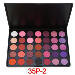 Eye shadow pallete 35 Colors Glitter Makeup Matte Eyeshadow Long-lasting make up palette maquillage paleta de sombra Eyeshadow