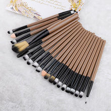 Load image into Gallery viewer, FLD 20 Pieces Makeup Brushes Set Eye Shadow Foundation Powder Eyeliner Eyelash Lip Make Up Brush Cosmetic Beauty Tool Kit