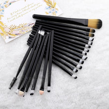 Load image into Gallery viewer, FLD 20 Pieces Makeup Brushes Set Eye Shadow Foundation Powder Eyeliner Eyelash Lip Make Up Brush Cosmetic Beauty Tool Kit