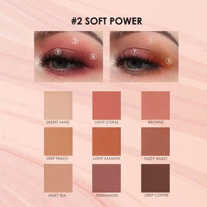 FOCALLURE Brand Glitter Green Eyeshadow palette waterproof makeup matte eyeshadow High pigment powder eye shadow pallete