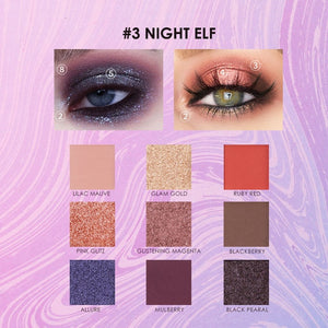 FOCALLURE Brand Glitter Green Eyeshadow palette waterproof makeup matte eyeshadow High pigment powder eye shadow pallete