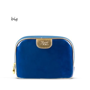 Fashion Travel Small Cosmetic Bags Women Ladies High Quality Makeup Bag Leather Waterproof Organizer Pouch Wash Toiletry Bag