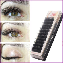 Load image into Gallery viewer, Free Shipping Individual Silk Eyelash Further All size,High Quality Eyelash Extension Mink,Individual Eyelash Extensions