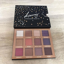 Load image into Gallery viewer, Givenone Eye Makeup Nudes Palette 12 Color Matte Eyeshadow Pallete glitter powder Eye Shadow Earth shadows glitter eyeshadow