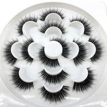 Load image into Gallery viewer, HBZGTLAD 1/2/7 pairs natural false eyelashes fake lashes long makeup 3d mink lashes eyelash extension mink eyelashes for beauty