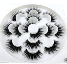 Load image into Gallery viewer, HBZGTLAD 1/2/7 pairs natural false eyelashes fake lashes long makeup 3d mink lashes eyelash extension mink eyelashes for beauty