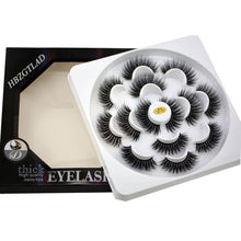 Load image into Gallery viewer, HBZGTLAD 1/2/7 pairs natural false eyelashes fake lashes long makeup 3d mink lashes eyelash extension mink eyelashes for beauty