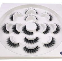 Load image into Gallery viewer, HBZGTLAD 1/2/7 pairs natural false eyelashes fake lashes long makeup 3d mink lashes eyelash extension mink eyelashes for beauty