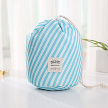 Load image into Gallery viewer, Hot Sale Round Waterproof Makeup Bag Travel Cosmetic bag Organizer Toiletry Makeup Bags For Women Ladies Box Neceser