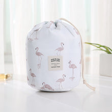 Load image into Gallery viewer, Hot Sale Round Waterproof Makeup Bag Travel Cosmetic bag Organizer Toiletry Makeup Bags For Women Ladies Box Neceser