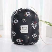 Load image into Gallery viewer, Hot Sale Round Waterproof Makeup Bag Travel Cosmetic bag Organizer Toiletry Makeup Bags For Women Ladies Box Neceser