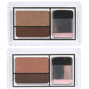 LAIKOU Double Color Glitter Eyeshadow Pallete Eyeshadow Glitter Waterproof Eye Makeup Eye Shadow Palette Korean Makeup Cosmetics