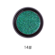 Load image into Gallery viewer, LULAA Glitter Eyeshadow Waterproof Purple Eye Shadow Sequins Pigment Long Lasting Shimmer Eyes Makeup Silver Eyeshadow Pallete