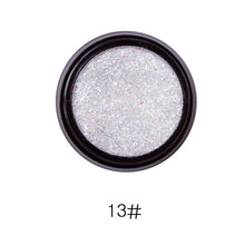 Load image into Gallery viewer, LULAA Glitter Eyeshadow Waterproof Purple Eye Shadow Sequins Pigment Long Lasting Shimmer Eyes Makeup Silver Eyeshadow Pallete