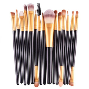 MAANGE 18/15pcs Makeup Brushes set profesional Foundation Blusher Eyeshadow Lips Make up Brush Cosmetic Set Kit pincel maquiagem