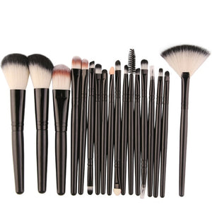 MAANGE 18/15pcs Makeup Brushes set profesional Foundation Blusher Eyeshadow Lips Make up Brush Cosmetic Set Kit pincel maquiagem