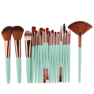 MAANGE 18/15pcs Makeup Brushes set profesional Foundation Blusher Eyeshadow Lips Make up Brush Cosmetic Set Kit pincel maquiagem