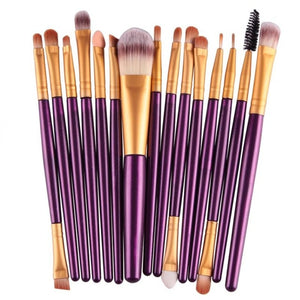 MAANGE 18/15pcs Makeup Brushes set profesional Foundation Blusher Eyeshadow Lips Make up Brush Cosmetic Set Kit pincel maquiagem