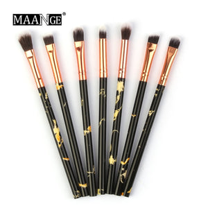 MAANGE Multifunctional 5/7/10pcs Marbling Makeup Brushes Set Eyeshadow Eyeliner Concealer Brush set Mini Make Up Brush Tool Kit