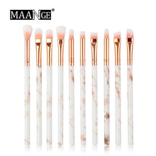 Load image into Gallery viewer, MAANGE Multifunctional 5/7/10pcs Marbling Makeup Brushes Set Eyeshadow Eyeliner Concealer Brush set Mini Make Up Brush Tool Kit