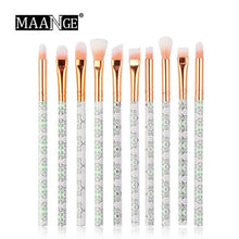 Load image into Gallery viewer, MAANGE Multifunctional 5/7/10pcs Marbling Makeup Brushes Set Eyeshadow Eyeliner Concealer Brush set Mini Make Up Brush Tool Kit