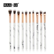 Load image into Gallery viewer, MAANGE Multifunctional 5/7/10pcs Marbling Makeup Brushes Set Eyeshadow Eyeliner Concealer Brush set Mini Make Up Brush Tool Kit